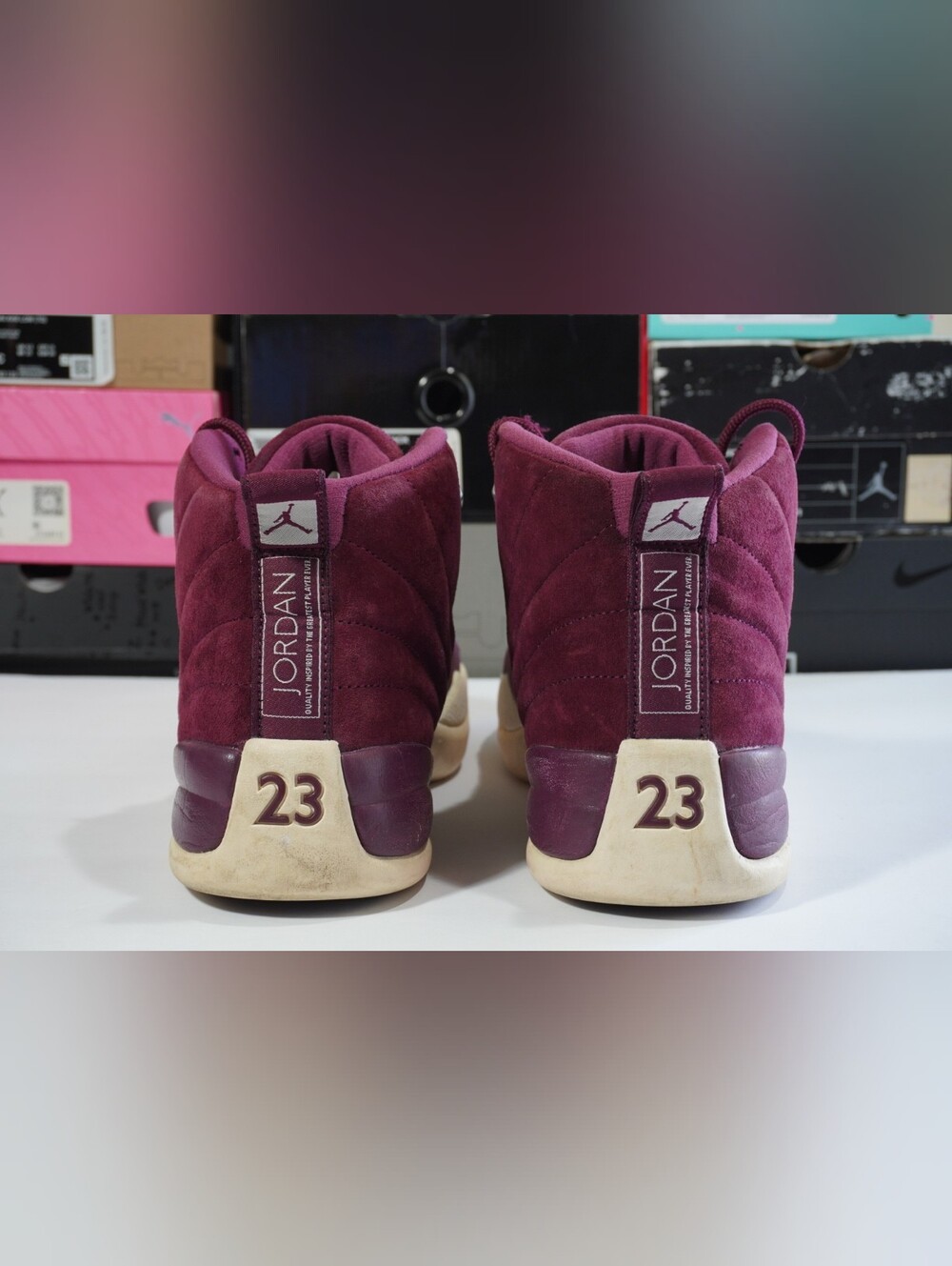 sz 10.5 jordan bordeaux - Picture 10 of 11